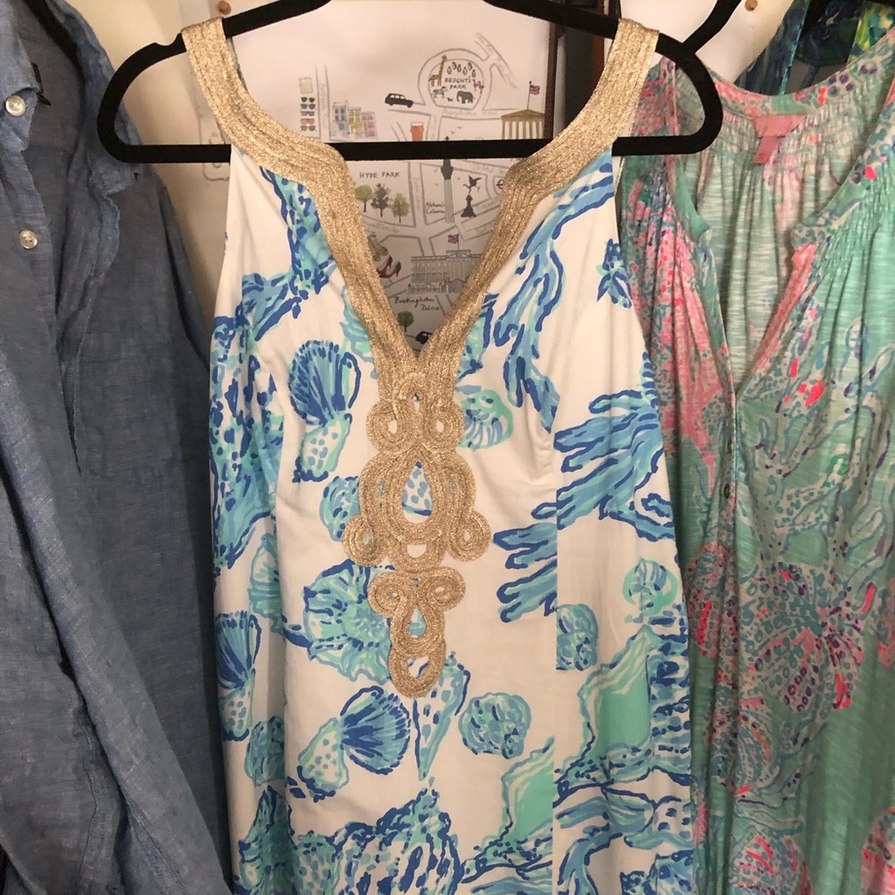 Lilly Pulitzer Emery Shift  Dress Sz 14